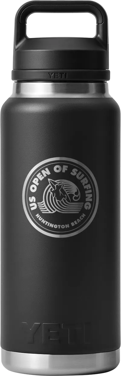 US Open of Surfing YETI Rambler 36 oz Chug Bottle