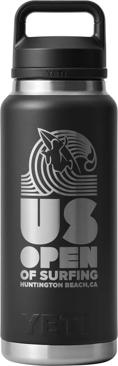 US Open of Surfing YETI Rambler 36 oz Chug Bottle