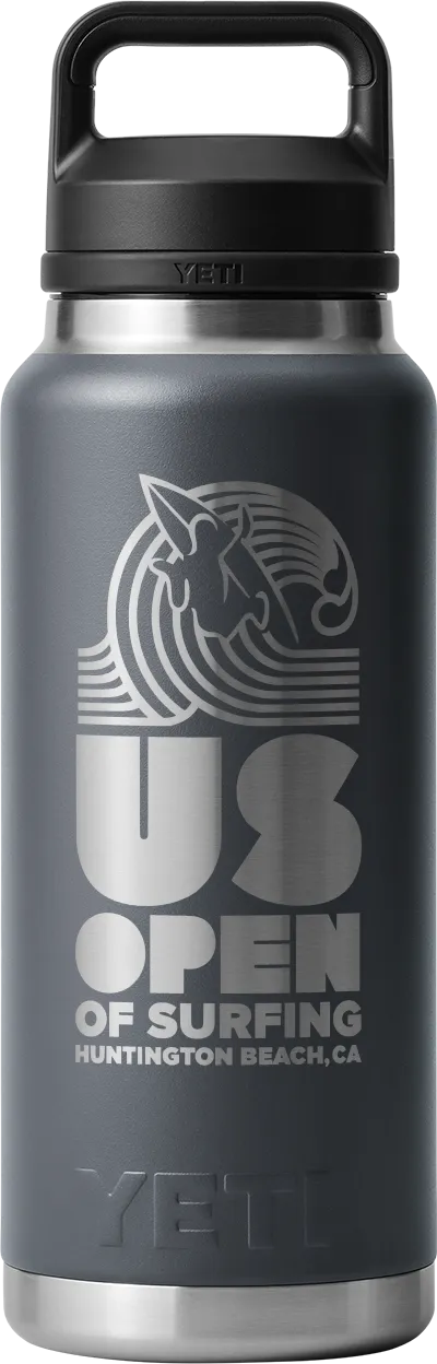 US Open of Surfing YETI Rambler 36 oz Chug Bottle