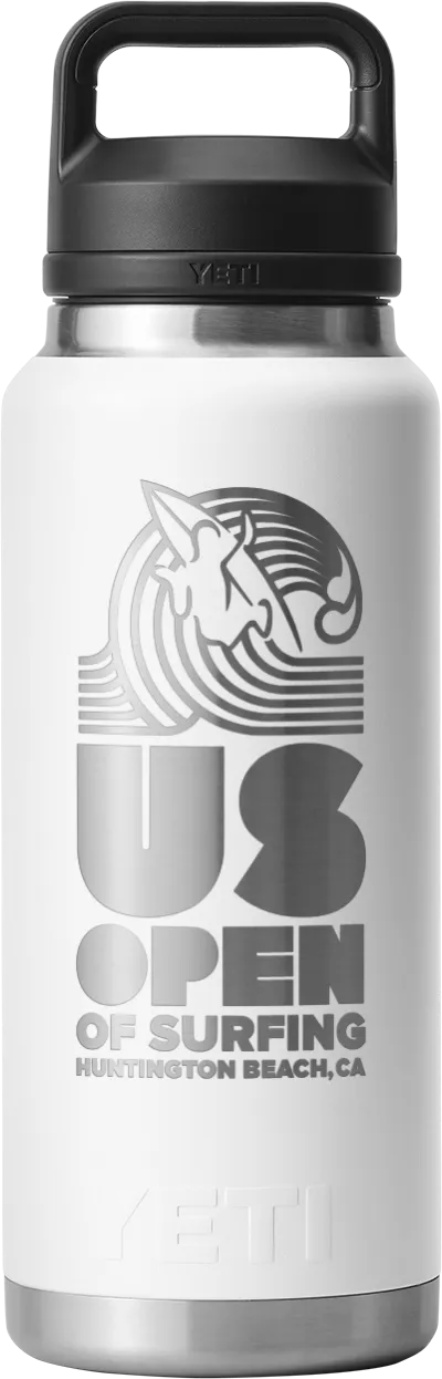 US Open of Surfing YETI Rambler 36 oz Chug Bottle