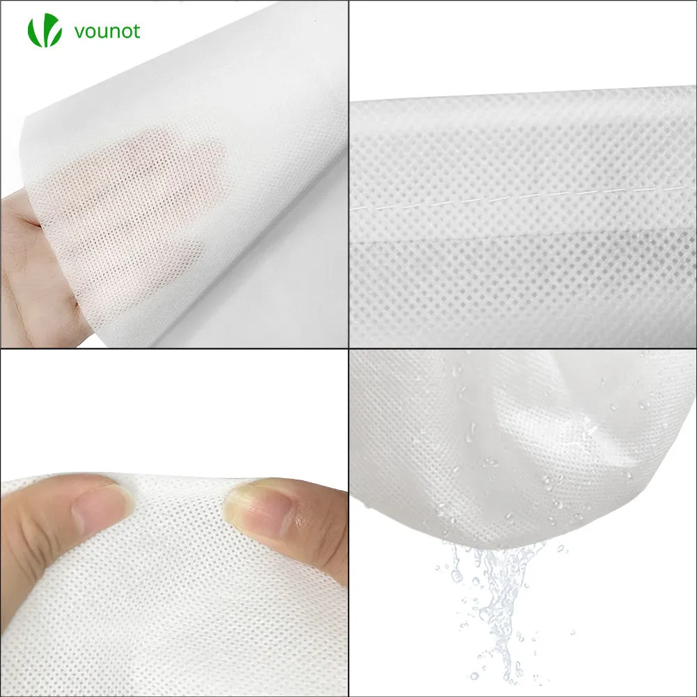 VOUNOT 3 Packs Plant Protection Winter Fleece 80GSM Horticultural Fleece Jacket 0.8m x 1m