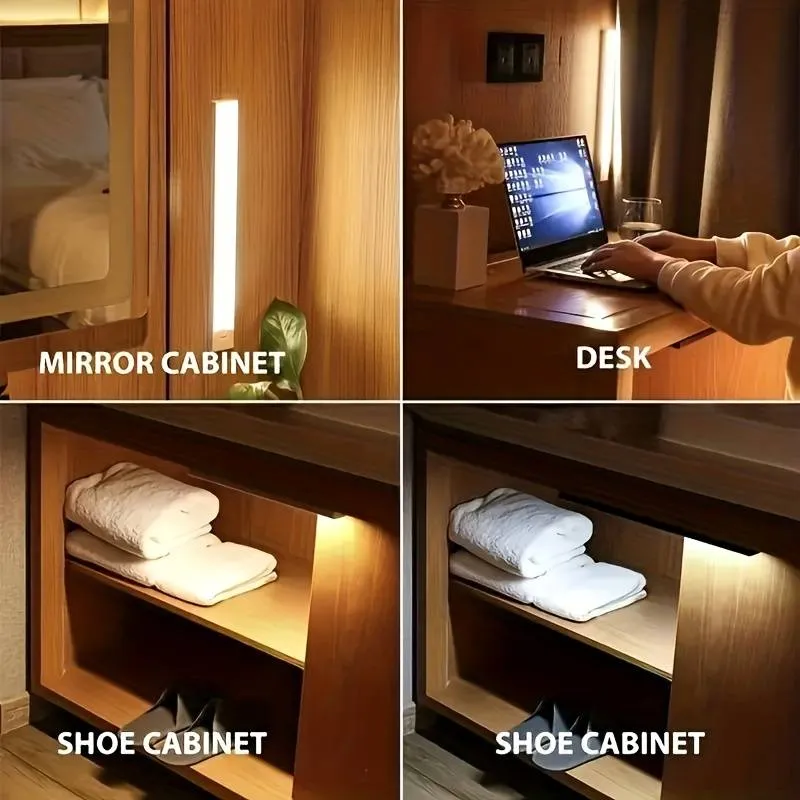 Wireless LED Night Light Motion Sensor Lamp for Any Space