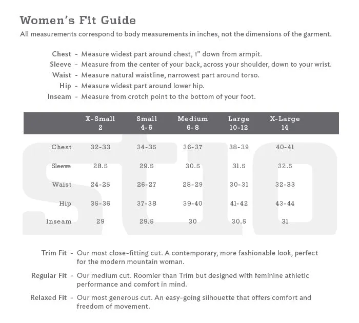 Women's Environ Pant - 2015