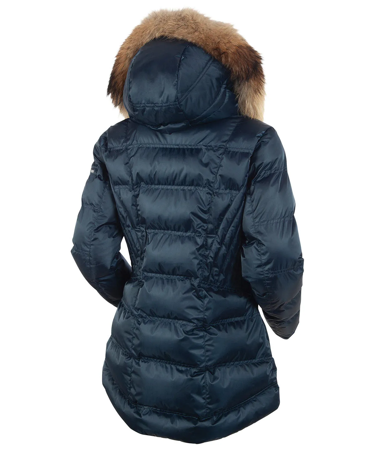 Women's Nikki Quilted Jacket with Removable Fur Ruff