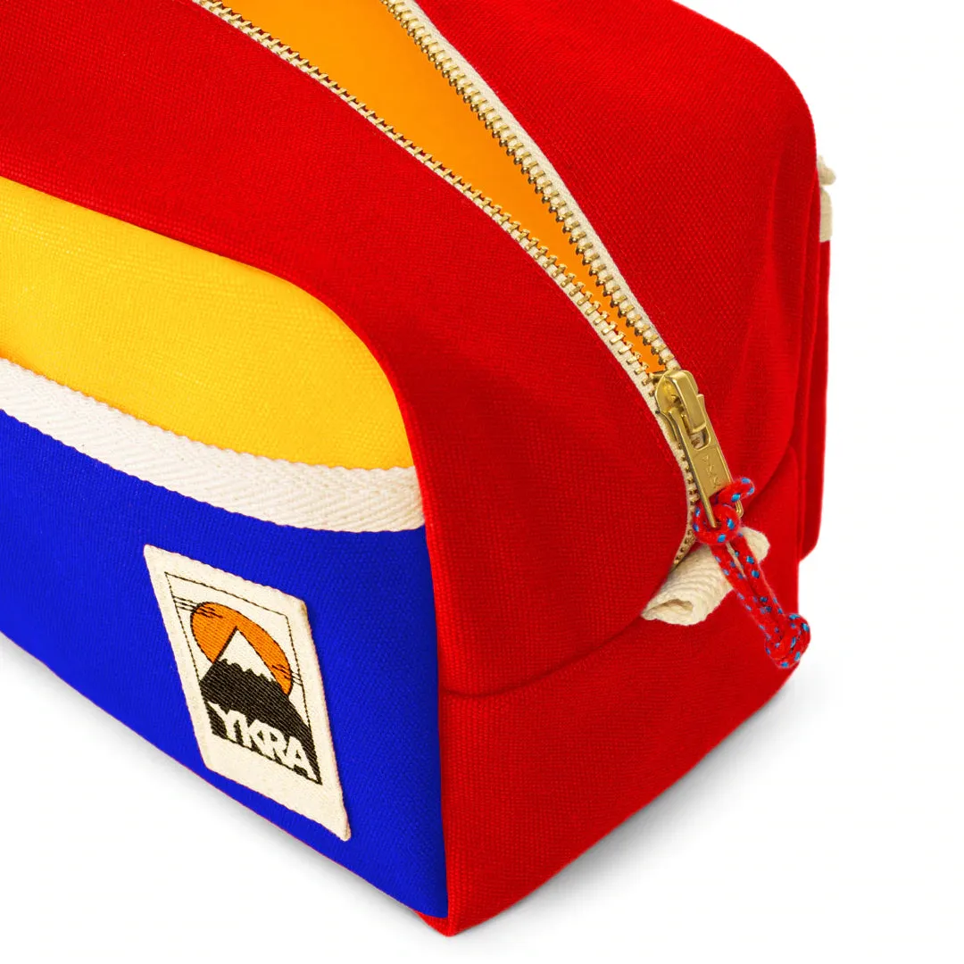 ykra dopp pack - yellow, blue and red