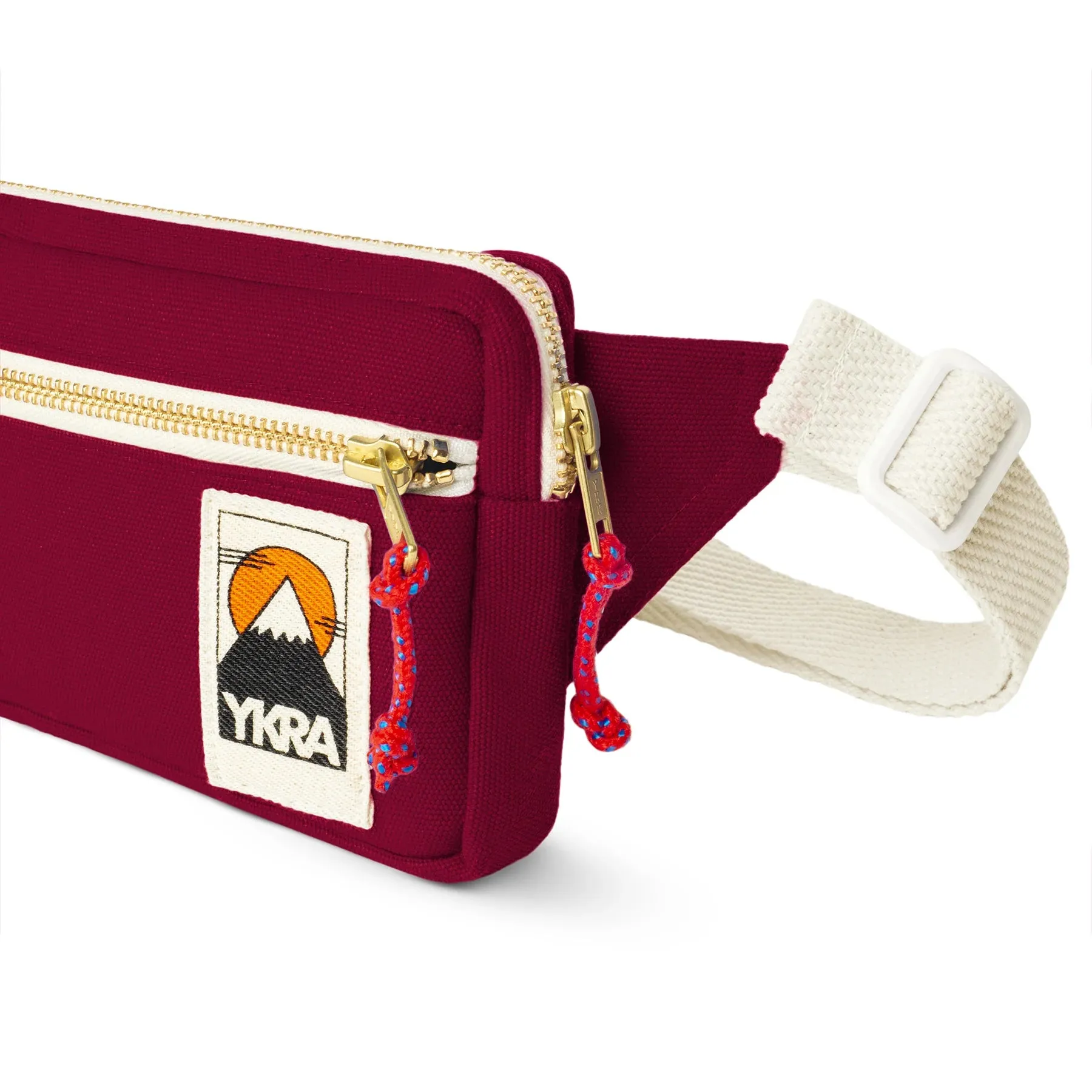 ykra fanny pack - bordeaux