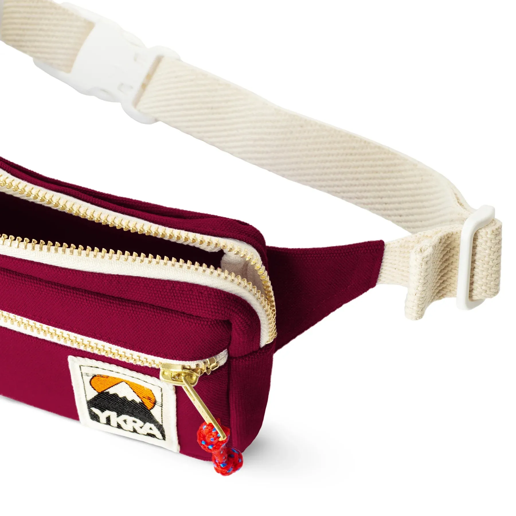 ykra fanny pack - bordeaux